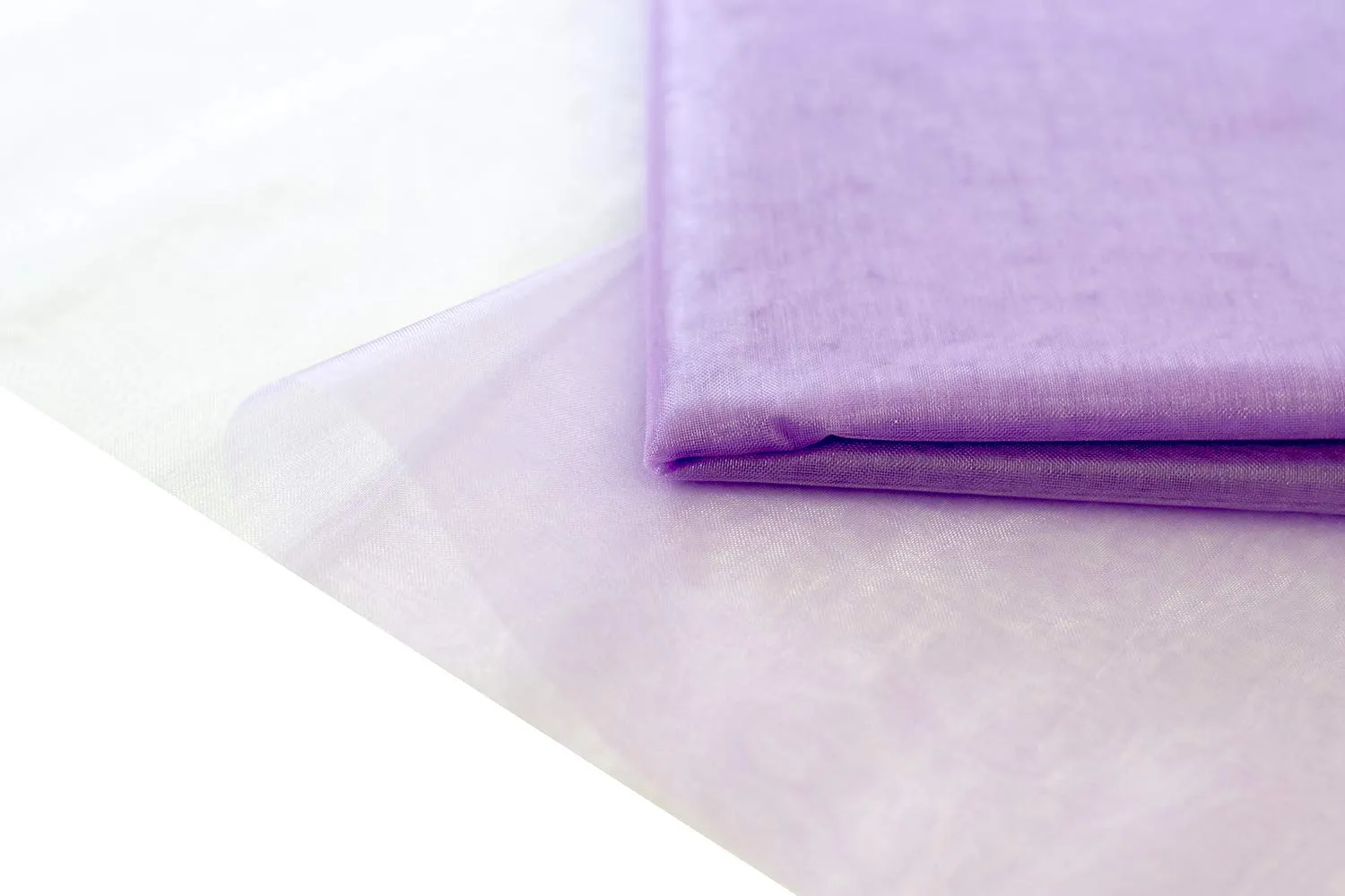 Creativery 10 Meter Organza Stoff 150 cm Nylon