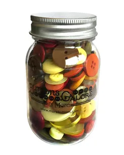 Buttons Galore Harvest Fall Knöpfe 85g herbst Mix im Glas