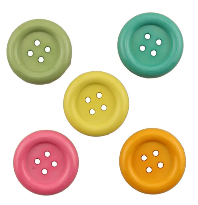 Buttons Galore Big Groovy Bastelknöpfe 5 Stück groß