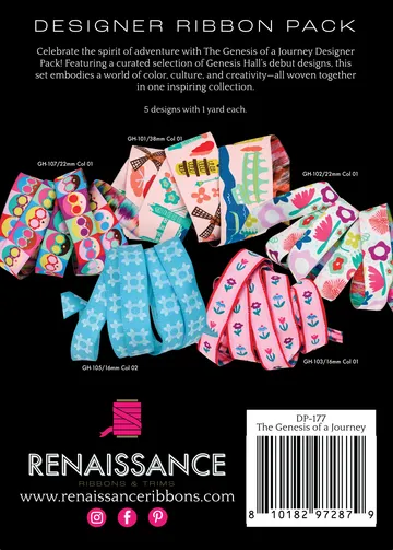 Renaissance Ribbon The Genesis of a Journey Designer Pack 5 Bänder