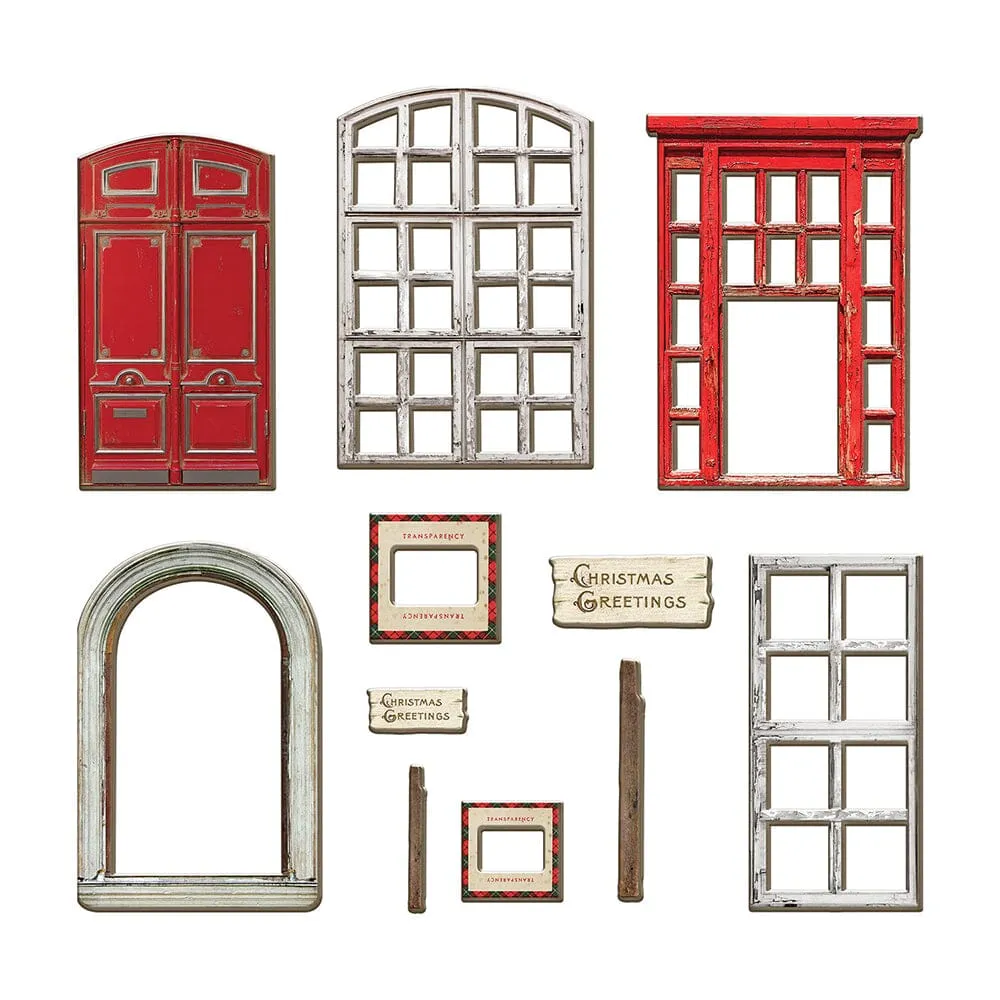 Idea-ology Tim Holtz Baseboards + Transparencies Bastelpapier