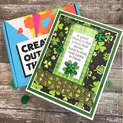 Buttons Galore Shamrock Nähknöpfe 50 Stk grün sortiert