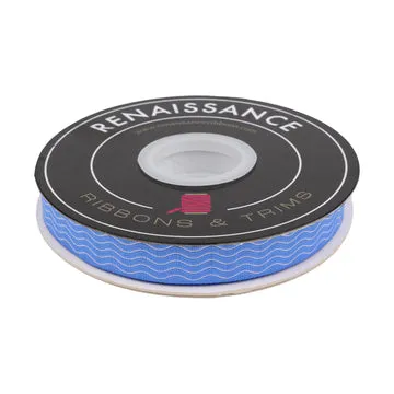 Renaissance Ribbon La Dolce Vita Waves in Blue Water Band