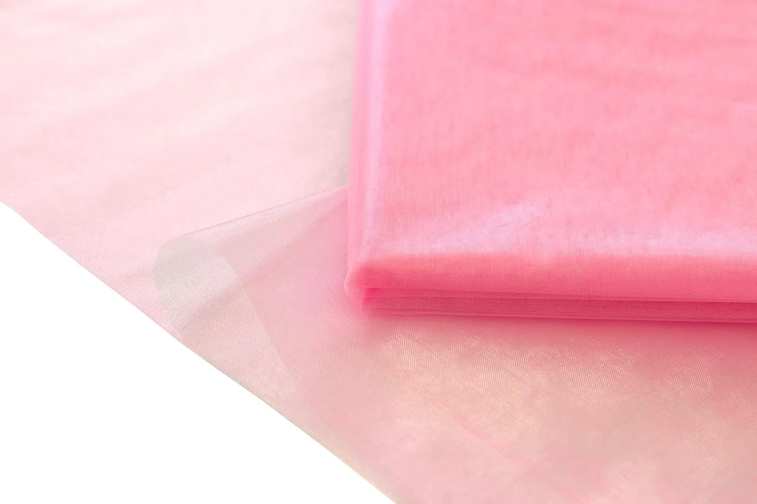 Creativery 10 Meter Organza Stoff 150 cm Nylon