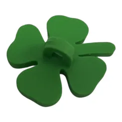 Buttons Galore Glitter Shamrock Nähknöpfe 50 Stück Kleeblatt