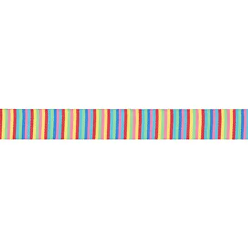 Renaissance Ribbon Soda Pop Pop Stripe Webband bunt 16 mm