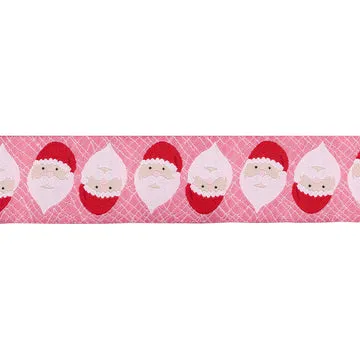 Renaissance Ribbon Gingerbread Hip Santa Webband 32mm 1 Yard