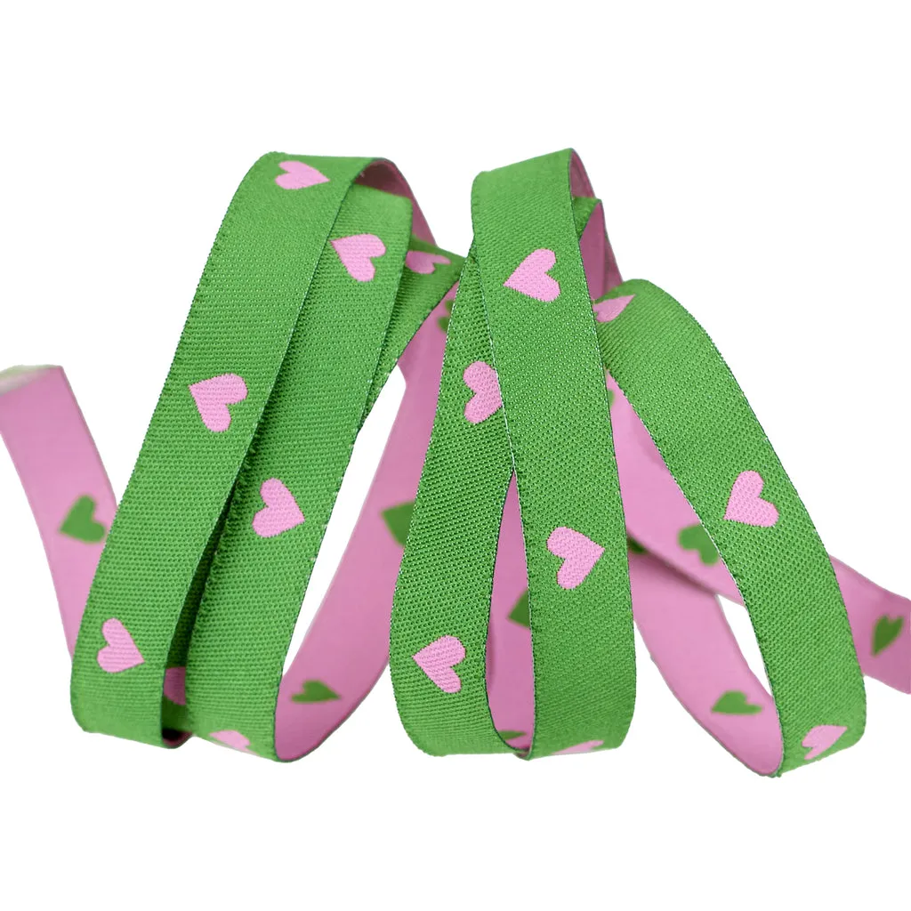 Renaissance Ribbon Hearts and Sparks Hearts Schmuckband 3/8" 1 Yard Herzen