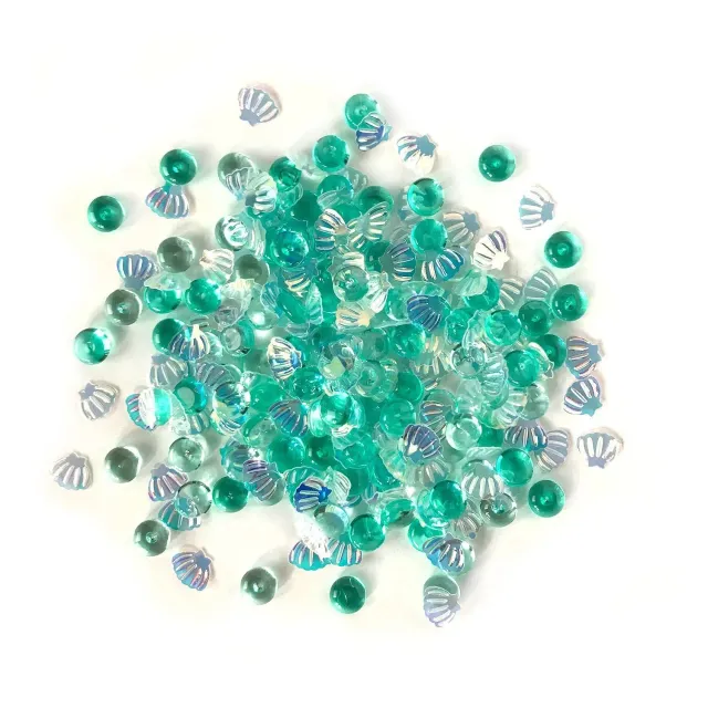 Buttons Galore Shimmerz Schmucksteine irisierend