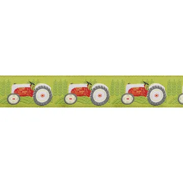 Renaissance Ribbon Vintage Tractor Jacquardband 7/8 Zoll 1 Yard