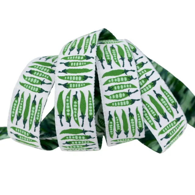 Renaissance Ribbon Vegetable Garden Green Beans Schmuckband 1 Yard