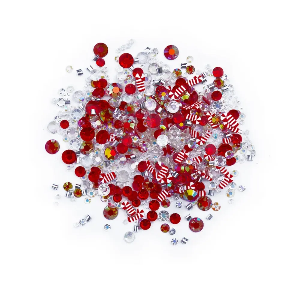 Buttons Galore Sparkletz Sweet Twists Streuteile 10g Weihnachten