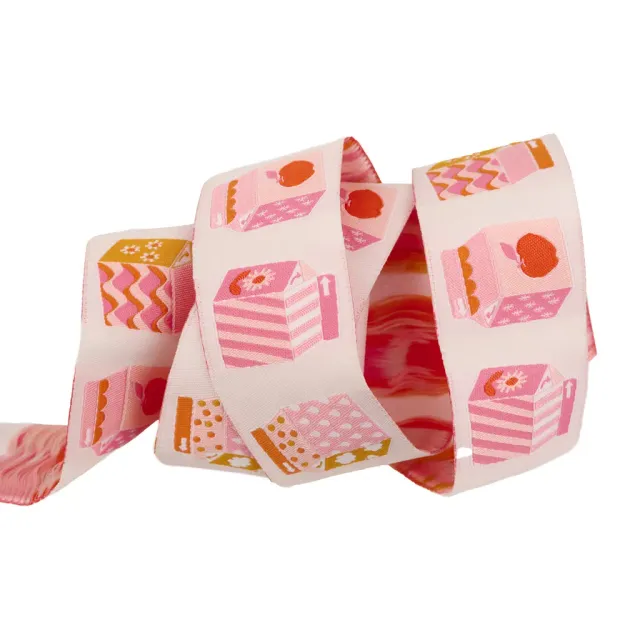 Renaissance Ribbon Best of Melody Juice Boxes Webband 38mm 1 Yard