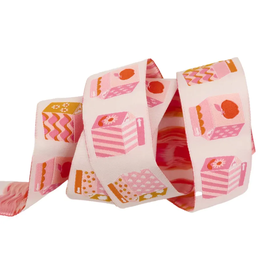 Renaissance Ribbon Best of Melody Juice Boxes Webband 38mm 1 Yard