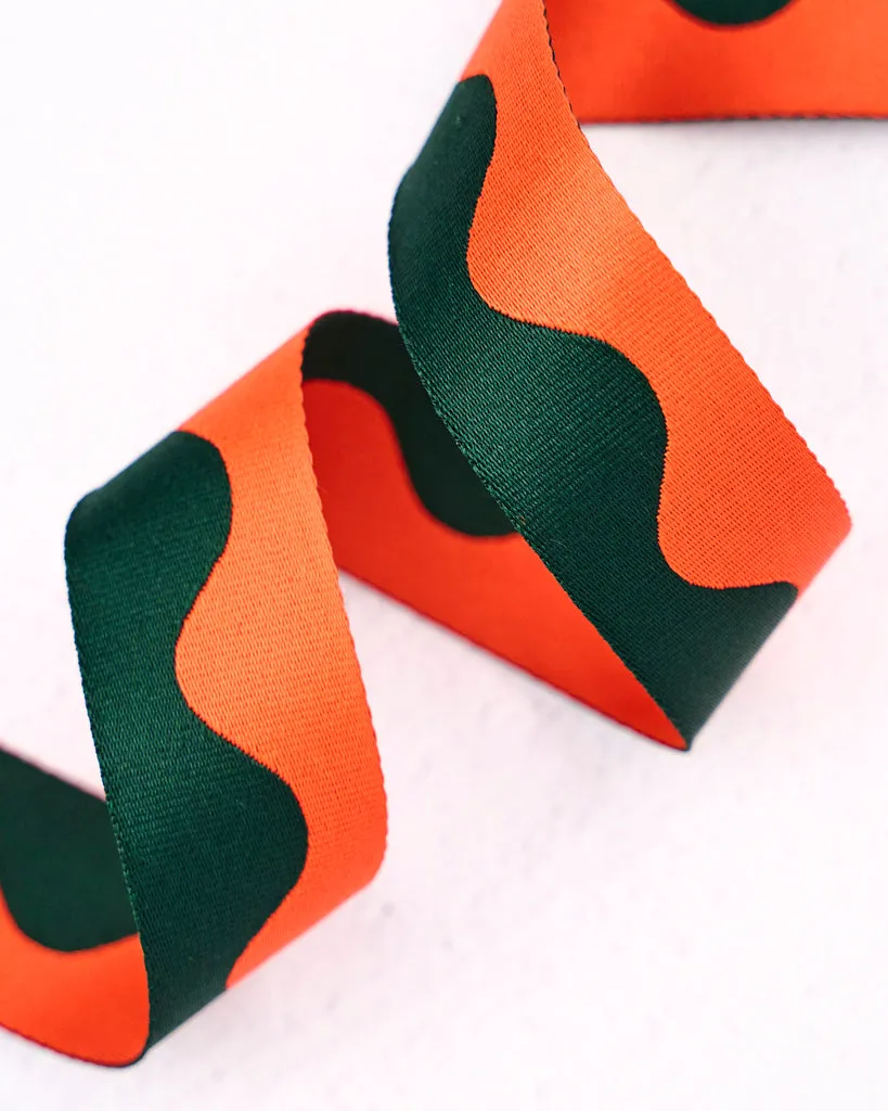 Renaissance Ribbon Wavy Webbing Gurtband Nylon