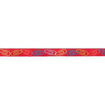 Renaissance Ribbon Back to School Clip It Schmuckband 1 Yard