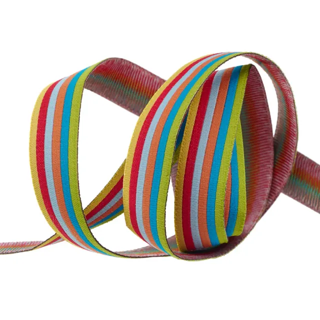 Renaissance Ribbon Back to School Rainbow Power Band 5/8 Zoll Schulmotive