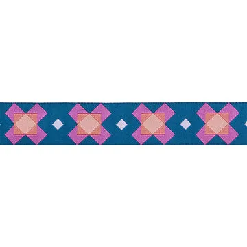 Renaissance Ribbon Ramble - Flowers - 7/8" Webband, 1 Yard