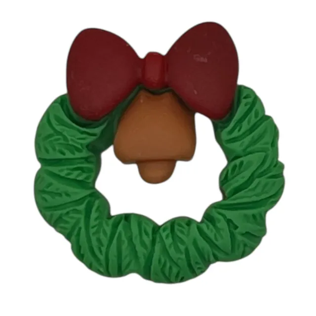 Buttons Galore Christmas Wreath Harz-Cabochon 25 Stück handbemalt