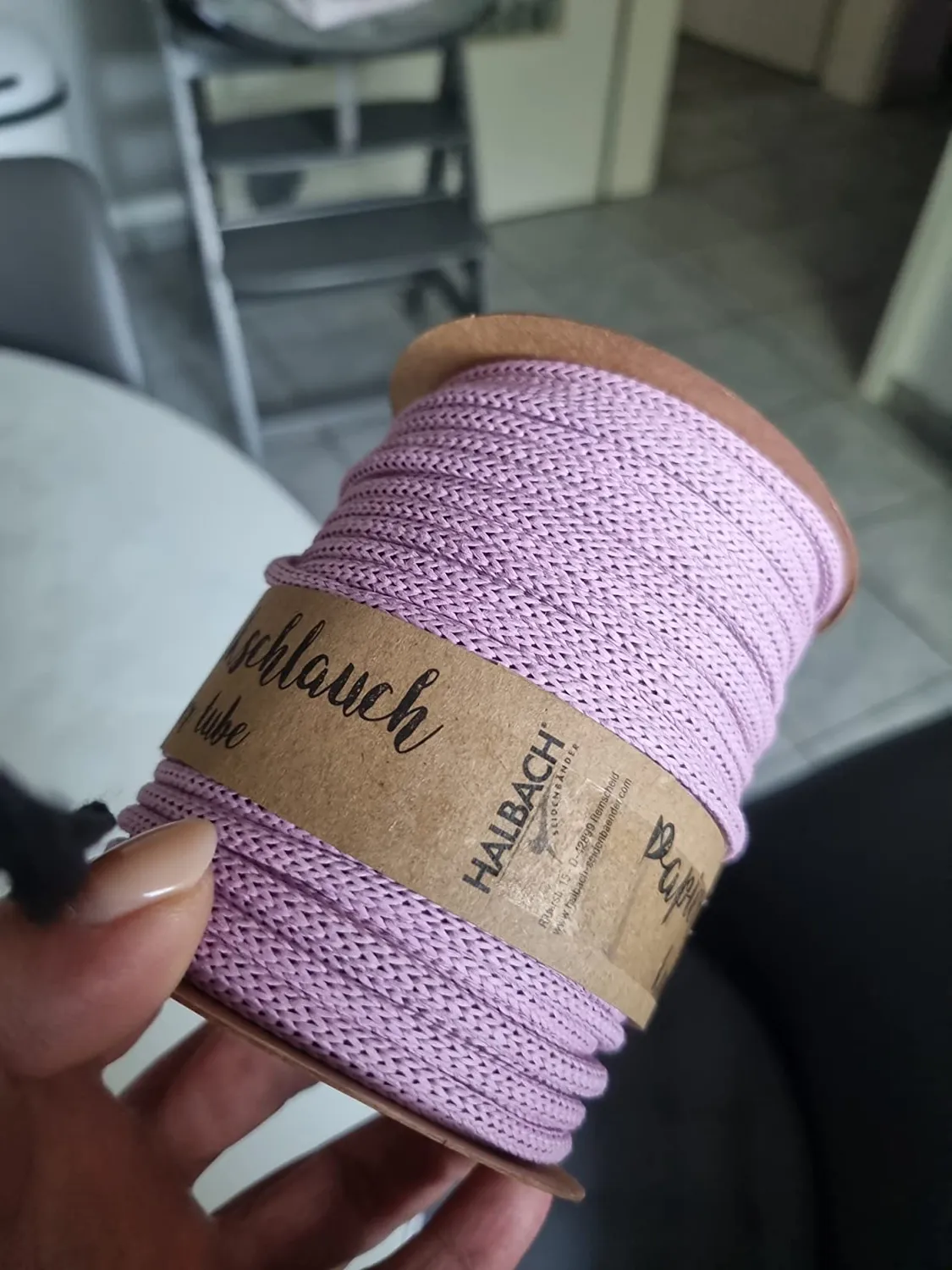 Halbach Papier-Strickschlauch