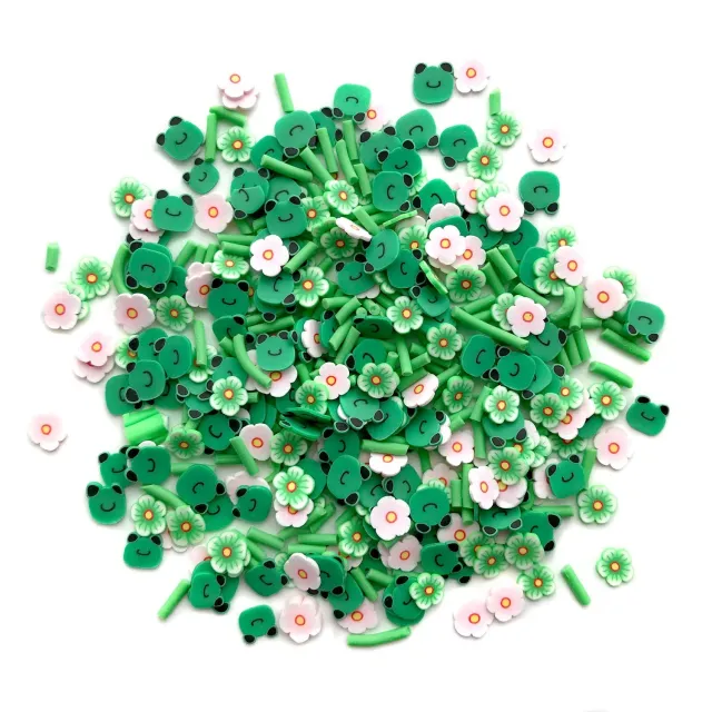 Buttons Galore Rib It Sprinkletz Streuteile Frosch 12 g