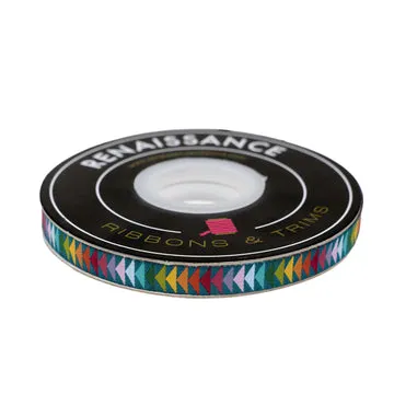 Renaissance Ribbon Enrapture Flying Geese Webband 3/8" 1 Yard