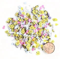 Buttons Galore Sprinkletz Fluffy Friends Bastelstreusel Ostern 12g