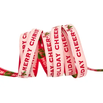 Renaissance Ribbon Holiday Cheer Band 10mm 1 Yard Polyester