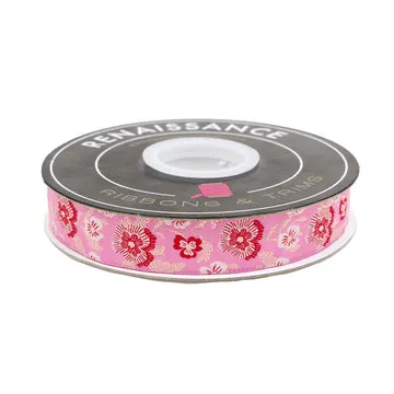 Renaissance Ribbon Hello Alice Violets Schmuckband 1 Yard floral