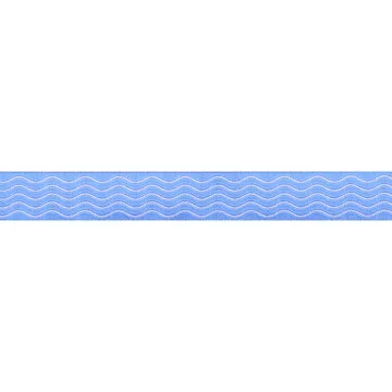 Renaissance Ribbon La Dolce Vita Waves in Blue Water Band