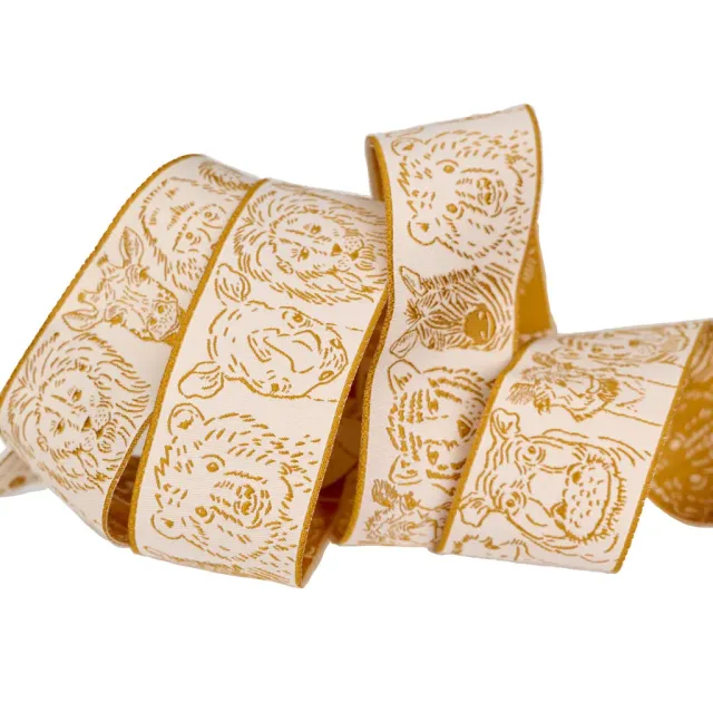Renaissance Ribbon Animal Kingdom Webband 38mm 1 Yard Tiere