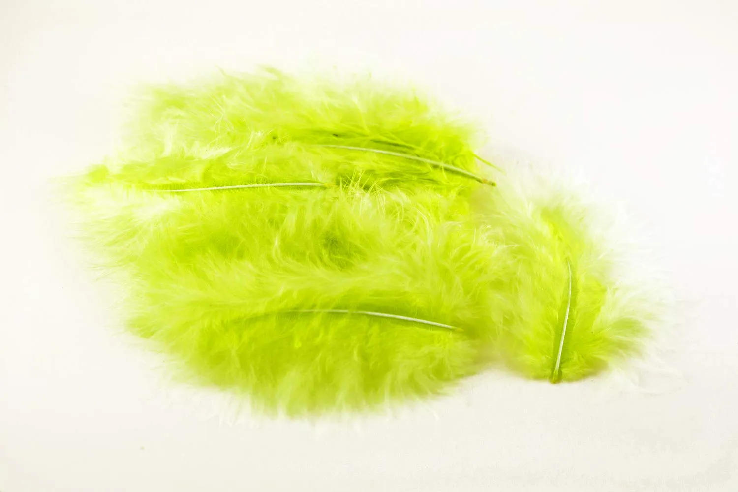 Creativery Marabufedern Flaumfedern 20 Stück 8-12cm