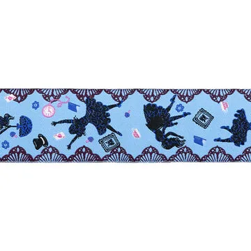 Renaissance Ribbon Hello Alice Rabbit Hole Webband 38 mm 1 Yard