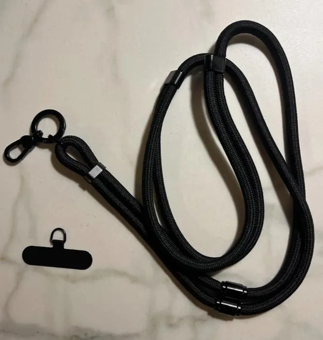 MORSUNBELA Handykette 4-in-1 Handyband zum Umhängen