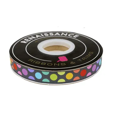Renaissance Ribbon Graywork Disco Dot Schmuckband 1 Yard Punkte