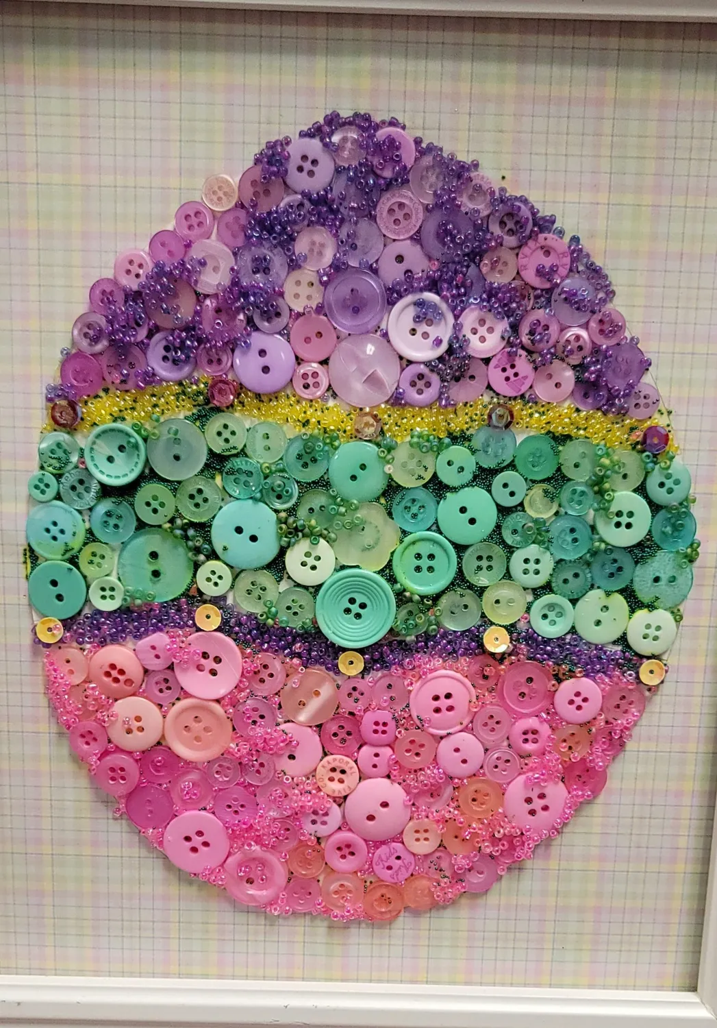 Buttons Galore Easter Egg Nähknöpfe ostereiförmig