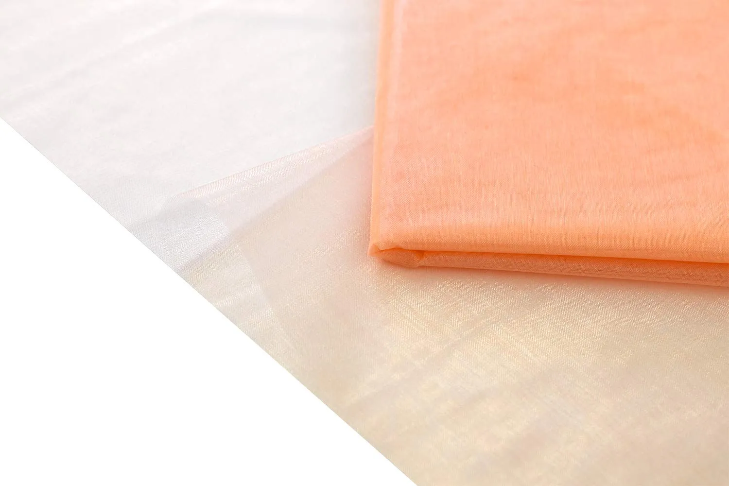 Creativery 10 Meter Organza Stoff 150 cm Nylon