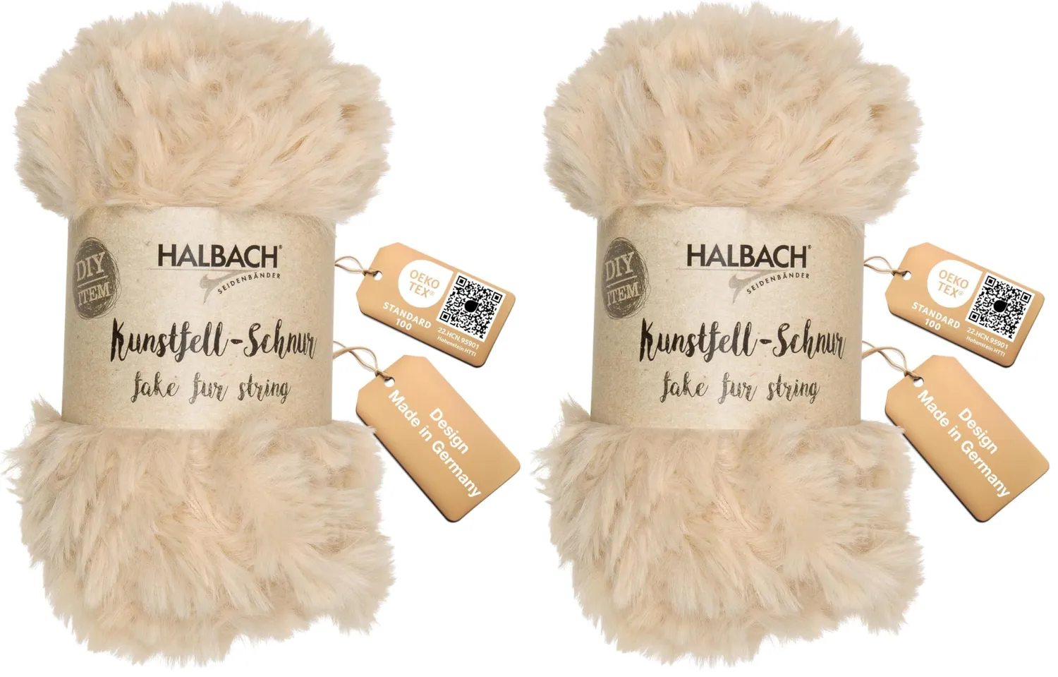 Halbach Kunstfell-Schnur Kuschelwolle 50g Strickwolle