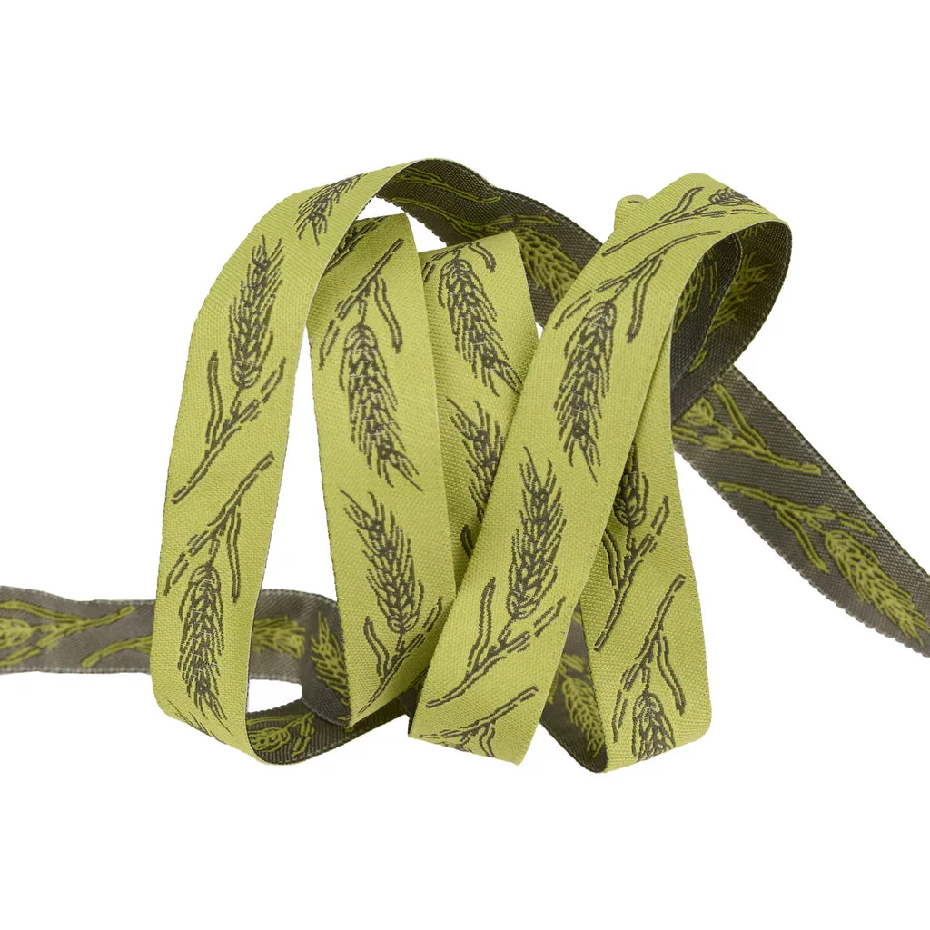 Renaissance Ribbon Farmstead Fields of Gold Webband 5/8", 1 Yard