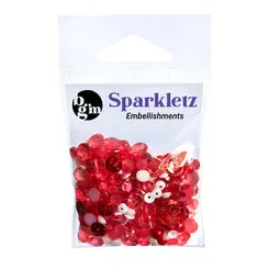 Buttons Galore Sparkletz Peppermint Jazz Mix 10 g