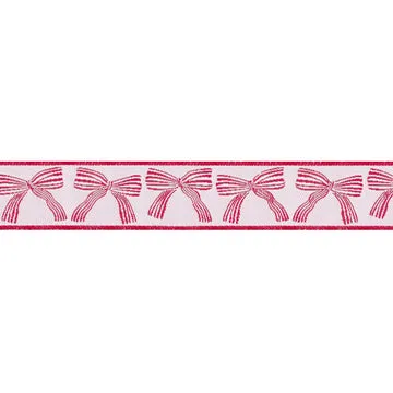 Renaissance Ribbon Classic Christmas Festive Bows Webband 1 Yard