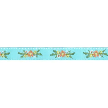 Renaissance Ribbon Paper Hamlet Floral Trim Blumenband 1 Yard 5/8 Zoll