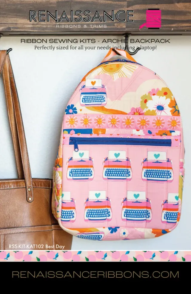 Renaissance Ribbon Archie Backpack Nähset Best Day