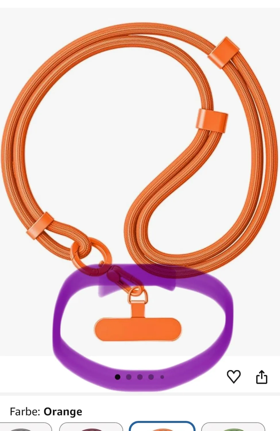 MORSUNBELA Handykette Handyband zum Umhängen