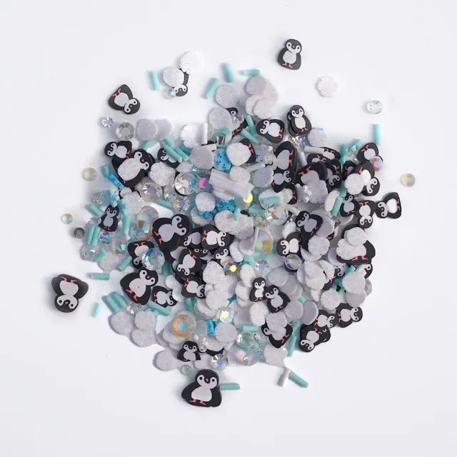 Buttons Galore Sprinkletz Frosty Flippers Bastelstreuteile 12 g