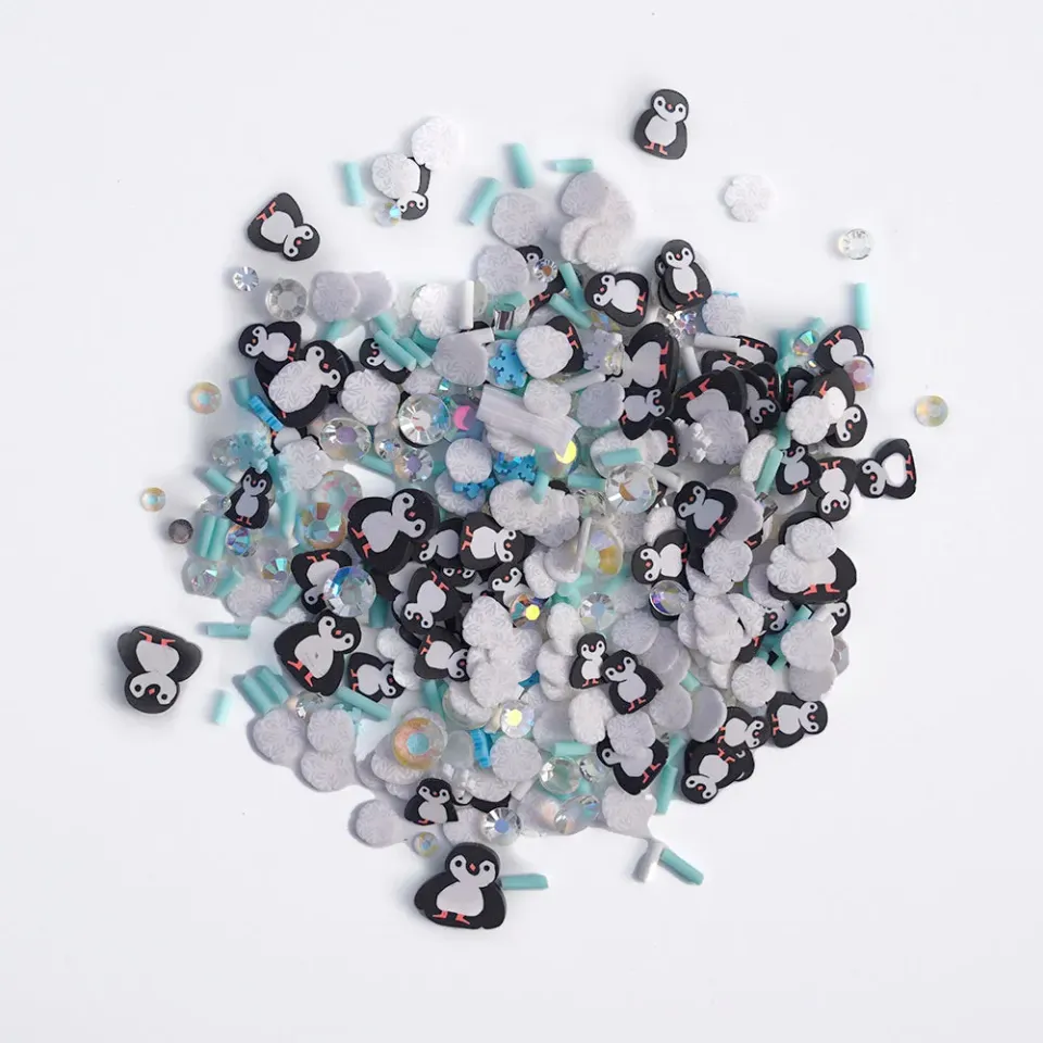 Buttons Galore Sprinkletz Frosty Flippers Bastelstreuteile 12 g