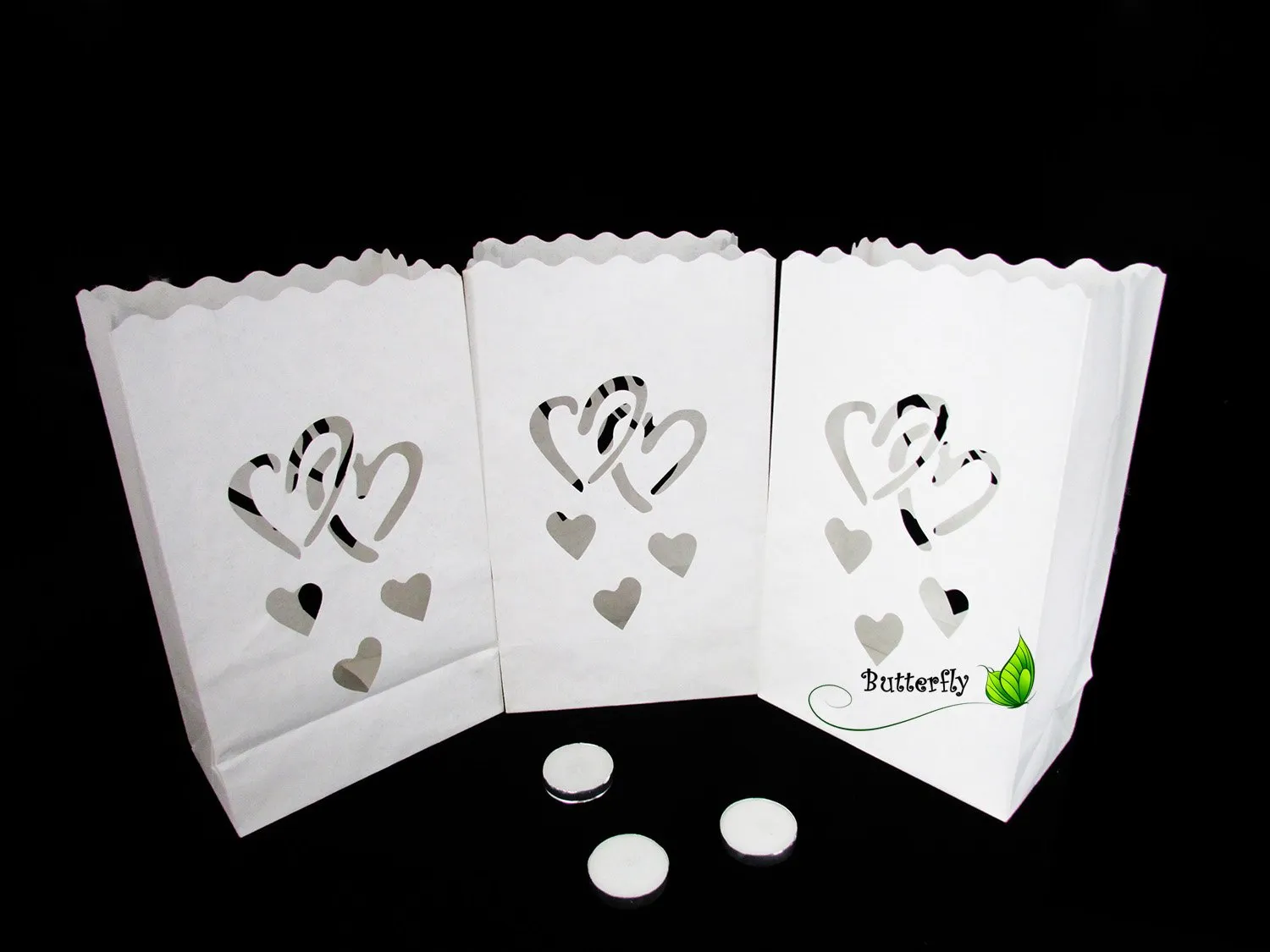 Creativery Candlebags Lichttüten Papier 10 Stück