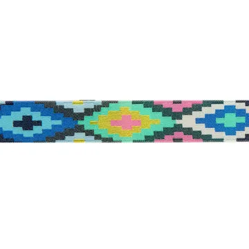 Renaissance Ribbon Amy Butler Blue Spirit Weave Band 1 Yard