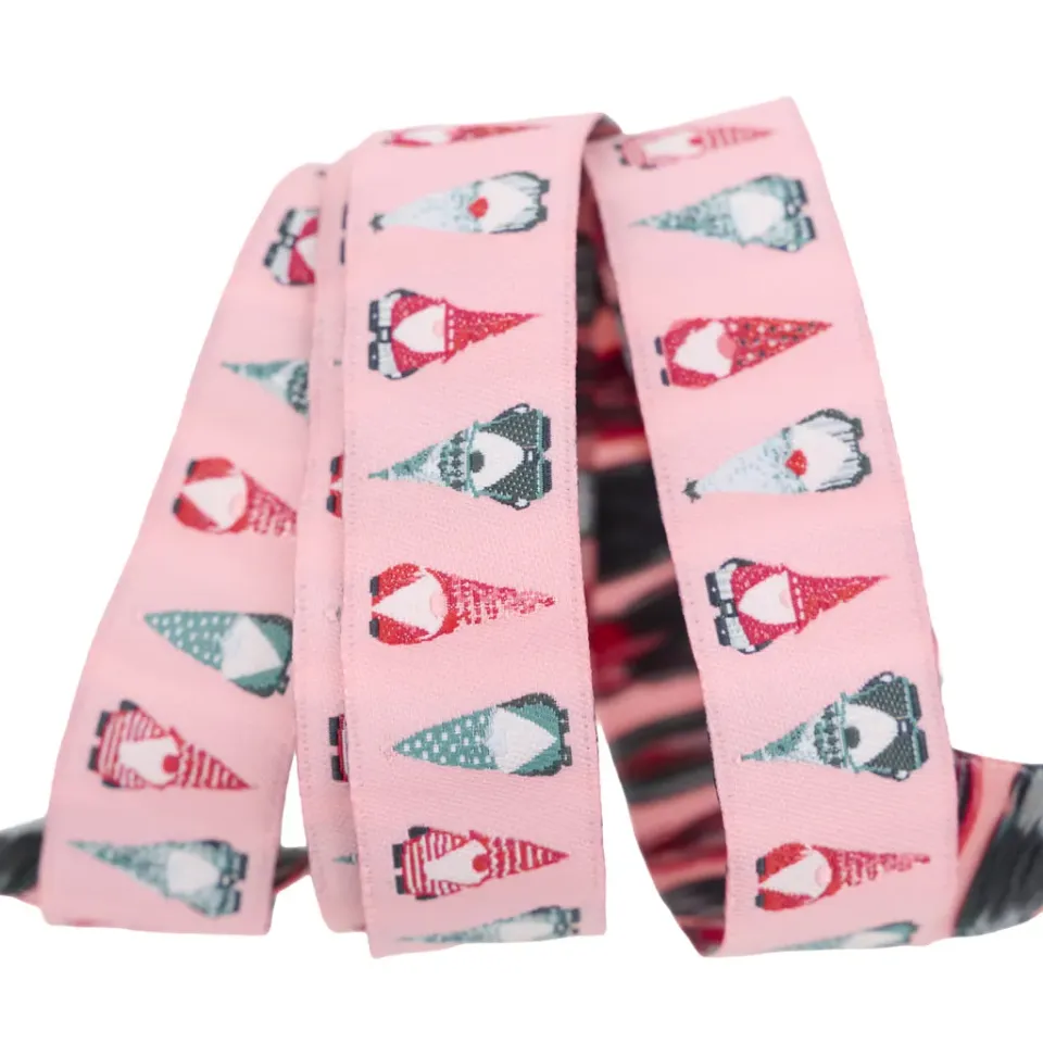 Renaissance Ribbon Adventale Gnomes Schmuckband Blau 1 Yard festlich