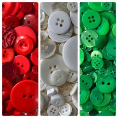 Buttons Galore Resin Nähknöpfe Sortiment